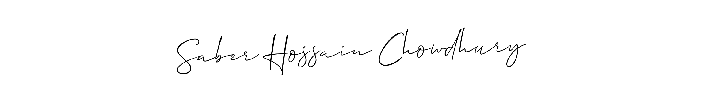 You can use this online signature creator to create a handwritten signature for the name Saber Hossain Chowdhury. This is the best online autograph maker. Saber Hossain Chowdhury signature style 2 images and pictures png