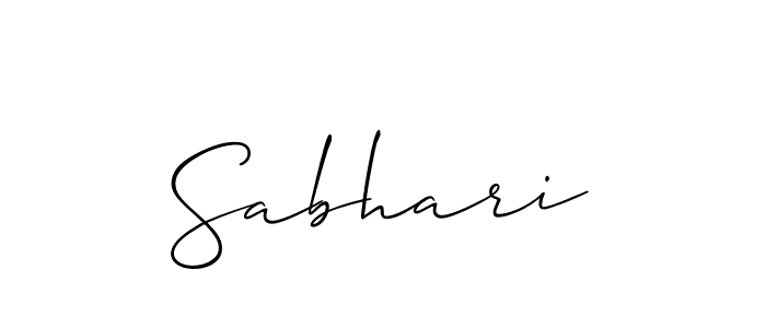 Also You can easily find your signature by using the search form. We will create Sabhari name handwritten signature images for you free of cost using Allison_Script sign style. Sabhari signature style 2 images and pictures png