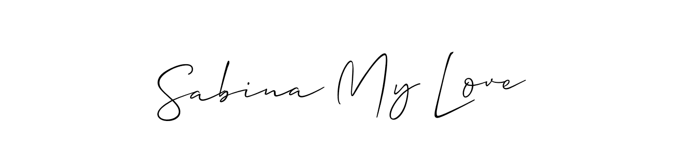 You can use this online signature creator to create a handwritten signature for the name Sabina My Love. This is the best online autograph maker. Sabina My Love signature style 2 images and pictures png