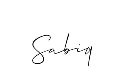 Once you've used our free online signature maker to create your best signature Allison_Script style, it's time to enjoy all of the benefits that Sabiq name signing documents. Sabiq signature style 2 images and pictures png