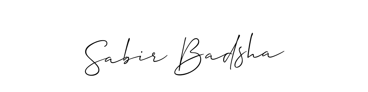 Make a short Sabir Badsha signature style. Manage your documents anywhere anytime using Allison_Script. Create and add eSignatures, submit forms, share and send files easily. Sabir Badsha signature style 2 images and pictures png