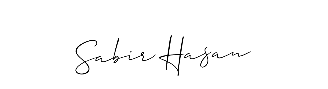 Similarly Allison_Script is the best handwritten signature design. Signature creator online .You can use it as an online autograph creator for name Sabir Hasan. Sabir Hasan signature style 2 images and pictures png