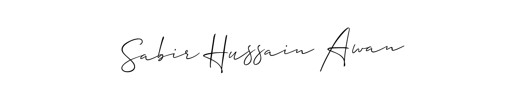 See photos of Sabir Hussain Awan official signature by Spectra . Check more albums & portfolios. Read reviews & check more about Allison_Script font. Sabir Hussain Awan signature style 2 images and pictures png