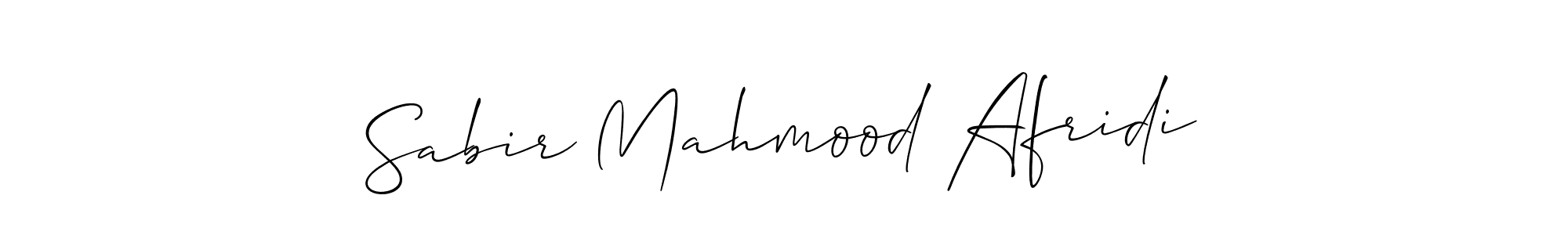 Make a short Sabir Mahmood Afridi signature style. Manage your documents anywhere anytime using Allison_Script. Create and add eSignatures, submit forms, share and send files easily. Sabir Mahmood Afridi signature style 2 images and pictures png