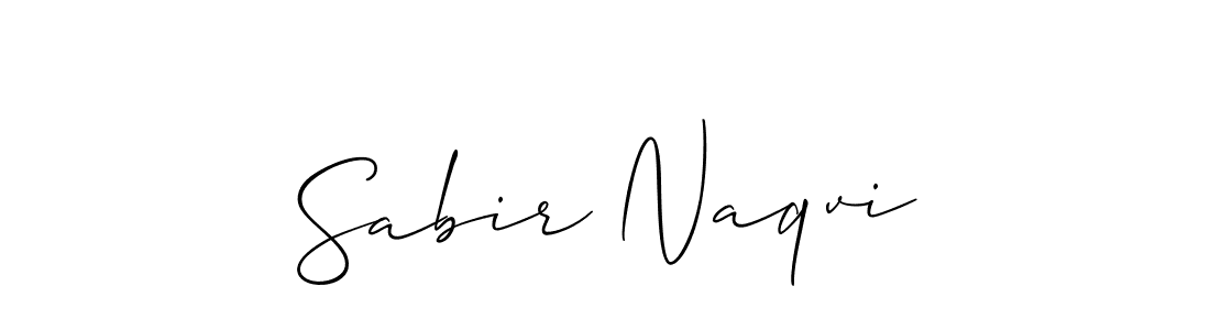 Also You can easily find your signature by using the search form. We will create Sabir Naqvi name handwritten signature images for you free of cost using Allison_Script sign style. Sabir Naqvi signature style 2 images and pictures png