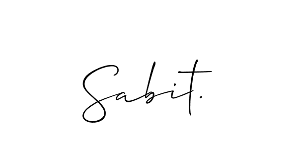 Here are the top 10 professional signature styles for the name Sabit.. These are the best autograph styles you can use for your name. Sabit. signature style 2 images and pictures png