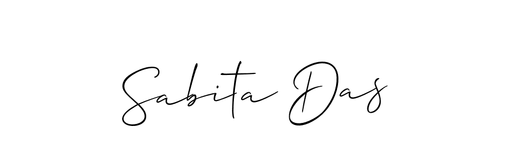 Sabita Das stylish signature style. Best Handwritten Sign (Allison_Script) for my name. Handwritten Signature Collection Ideas for my name Sabita Das. Sabita Das signature style 2 images and pictures png