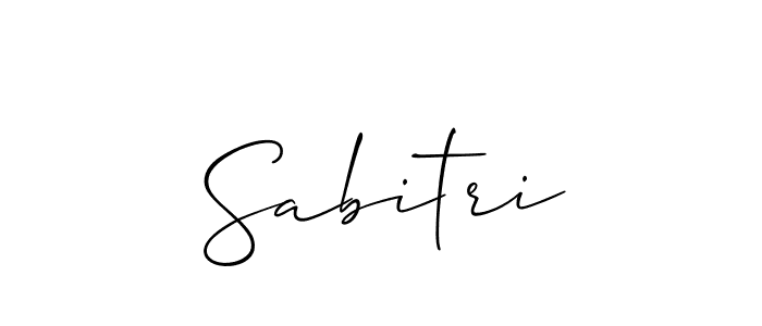 The best way (Allison_Script) to make a short signature is to pick only two or three words in your name. The name Sabitri include a total of six letters. For converting this name. Sabitri signature style 2 images and pictures png