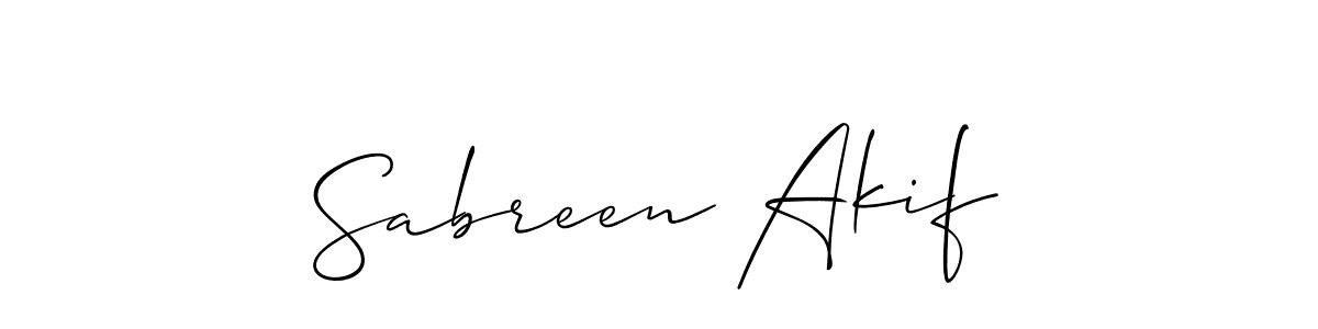 See photos of Sabreen Akif official signature by Spectra . Check more albums & portfolios. Read reviews & check more about Allison_Script font. Sabreen Akif signature style 2 images and pictures png