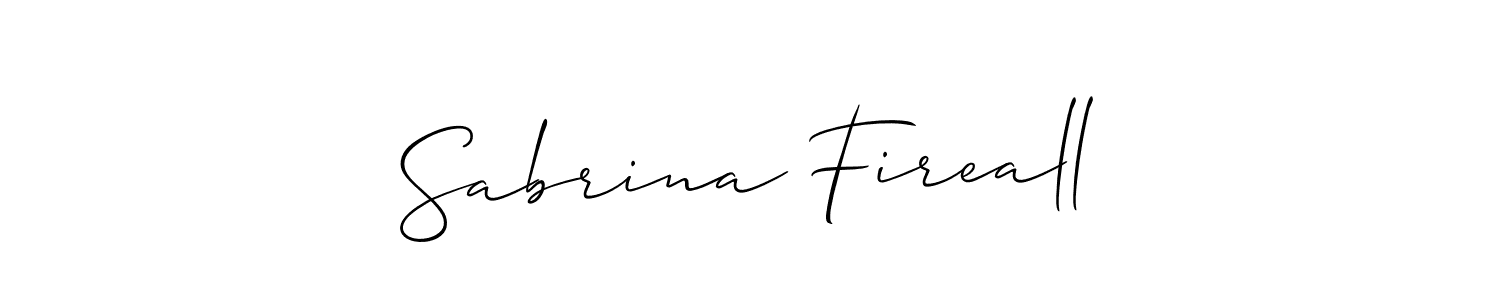 You can use this online signature creator to create a handwritten signature for the name Sabrina Fireall. This is the best online autograph maker. Sabrina Fireall signature style 2 images and pictures png
