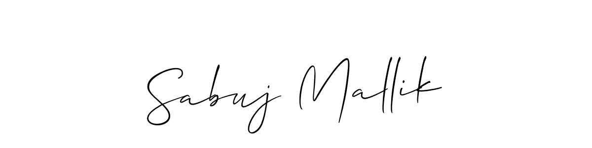 Also You can easily find your signature by using the search form. We will create Sabuj Mallik name handwritten signature images for you free of cost using Allison_Script sign style. Sabuj Mallik signature style 2 images and pictures png