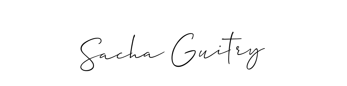 This is the best signature style for the Sacha Guitry name. Also you like these signature font (Allison_Script). Mix name signature. Sacha Guitry signature style 2 images and pictures png