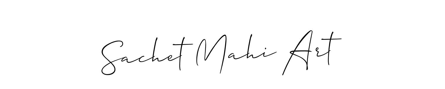 Make a beautiful signature design for name Sachet Mahi Art. Use this online signature maker to create a handwritten signature for free. Sachet Mahi Art signature style 2 images and pictures png