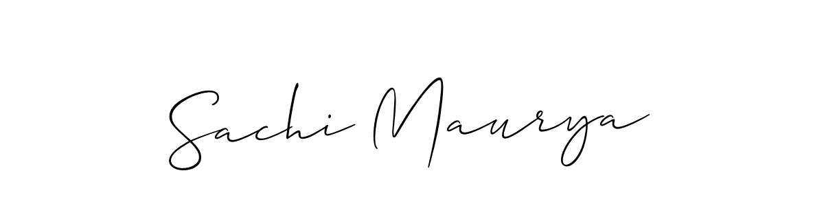 if you are searching for the best signature style for your name Sachi Maurya. so please give up your signature search. here we have designed multiple signature styles  using Allison_Script. Sachi Maurya signature style 2 images and pictures png