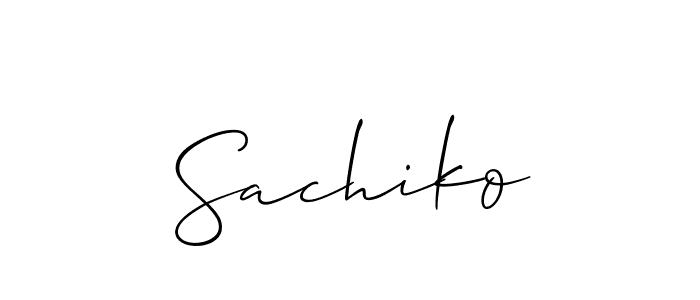 It looks lik you need a new signature style for name Sachiko. Design unique handwritten (Allison_Script) signature with our free signature maker in just a few clicks. Sachiko signature style 2 images and pictures png