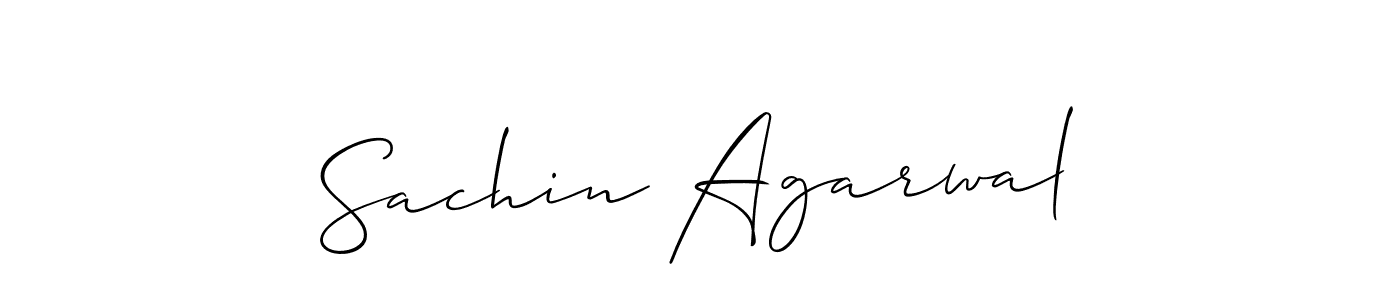 Also You can easily find your signature by using the search form. We will create Sachin Agarwal name handwritten signature images for you free of cost using Allison_Script sign style. Sachin Agarwal signature style 2 images and pictures png