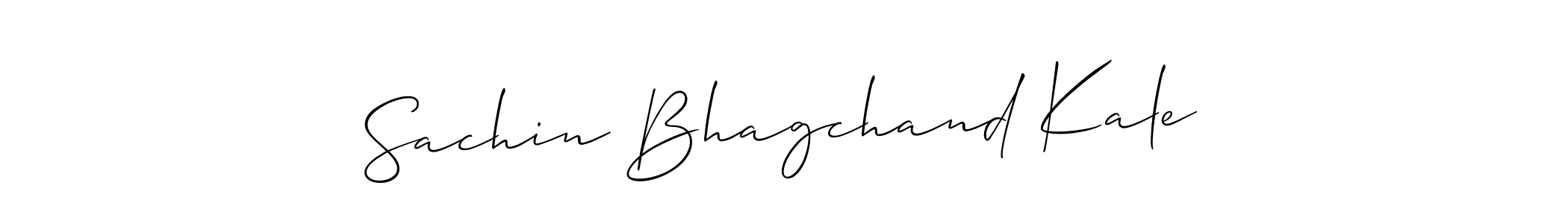 The best way (Allison_Script) to make a short signature is to pick only two or three words in your name. The name Sachin Bhagchand Kale include a total of six letters. For converting this name. Sachin Bhagchand Kale signature style 2 images and pictures png