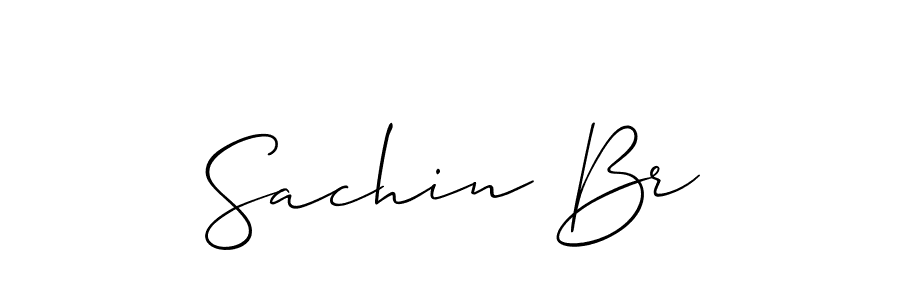 Also we have Sachin Br name is the best signature style. Create professional handwritten signature collection using Allison_Script autograph style. Sachin Br signature style 2 images and pictures png