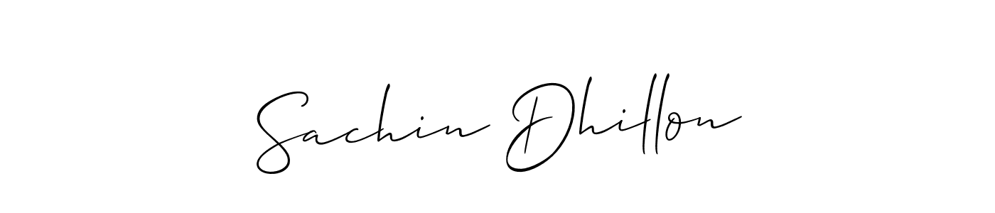 You can use this online signature creator to create a handwritten signature for the name Sachin Dhillon. This is the best online autograph maker. Sachin Dhillon signature style 2 images and pictures png