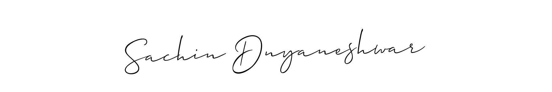 Also You can easily find your signature by using the search form. We will create Sachin Dnyaneshwar name handwritten signature images for you free of cost using Allison_Script sign style. Sachin Dnyaneshwar signature style 2 images and pictures png