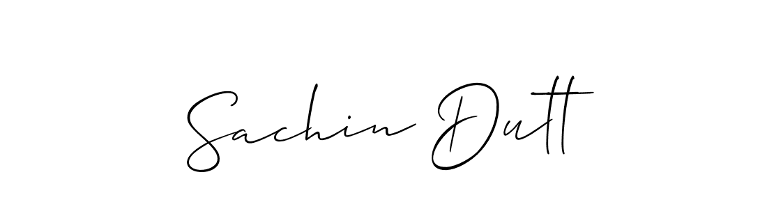 Make a beautiful signature design for name Sachin Dutt. Use this online signature maker to create a handwritten signature for free. Sachin Dutt signature style 2 images and pictures png