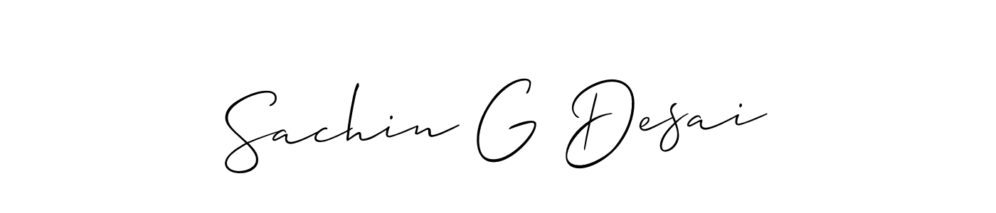 Once you've used our free online signature maker to create your best signature Allison_Script style, it's time to enjoy all of the benefits that Sachin G Desai name signing documents. Sachin G Desai signature style 2 images and pictures png