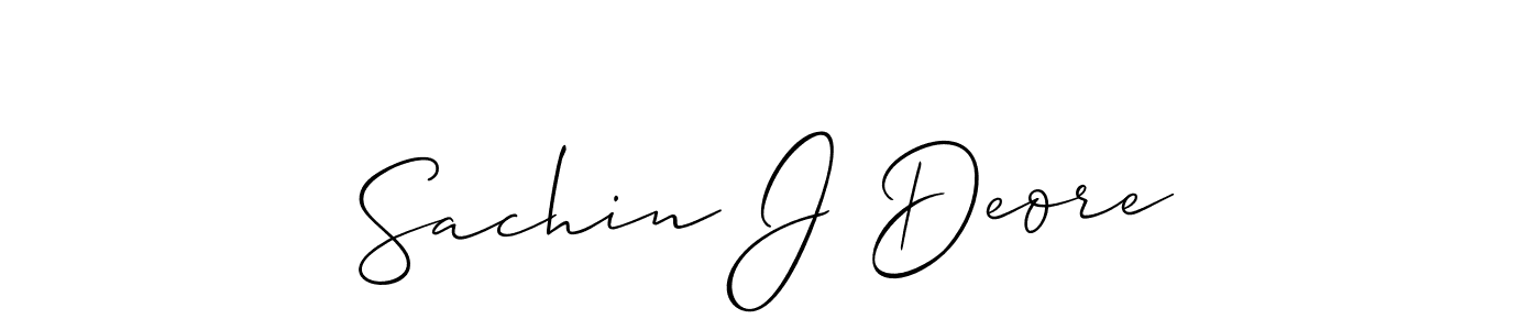 How to Draw Sachin J Deore signature style? Allison_Script is a latest design signature styles for name Sachin J Deore. Sachin J Deore signature style 2 images and pictures png