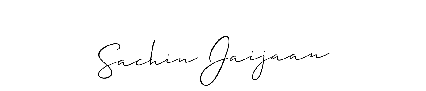 Make a beautiful signature design for name Sachin Jaijaan. Use this online signature maker to create a handwritten signature for free. Sachin Jaijaan signature style 2 images and pictures png