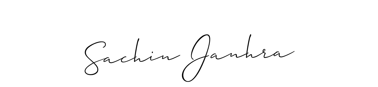 Once you've used our free online signature maker to create your best signature Allison_Script style, it's time to enjoy all of the benefits that Sachin Janhra name signing documents. Sachin Janhra signature style 2 images and pictures png