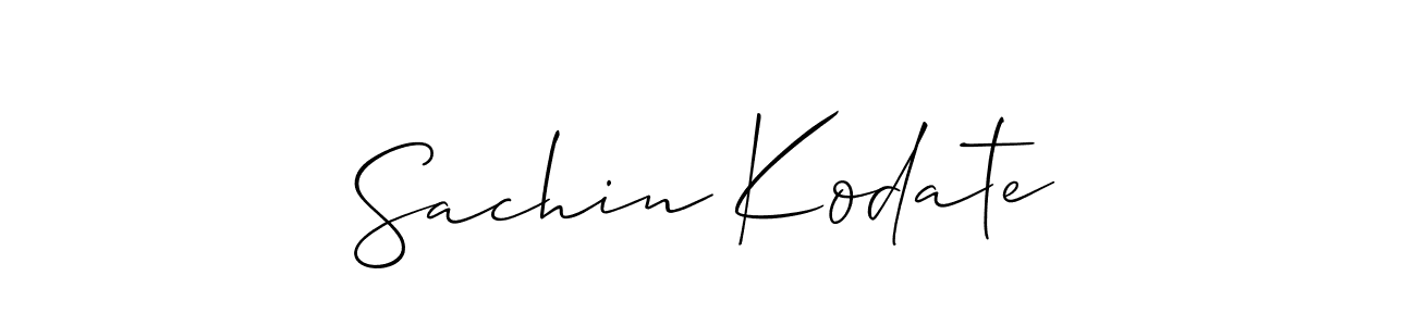 if you are searching for the best signature style for your name Sachin Kodate. so please give up your signature search. here we have designed multiple signature styles  using Allison_Script. Sachin Kodate signature style 2 images and pictures png