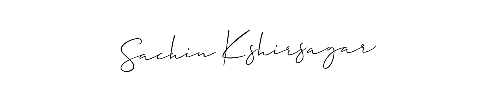 You should practise on your own different ways (Allison_Script) to write your name (Sachin Kshirsagar) in signature. don't let someone else do it for you. Sachin Kshirsagar signature style 2 images and pictures png