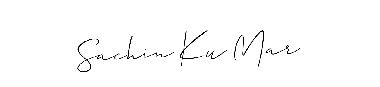 The best way (Allison_Script) to make a short signature is to pick only two or three words in your name. The name Sachin Ku Mar include a total of six letters. For converting this name. Sachin Ku Mar signature style 2 images and pictures png