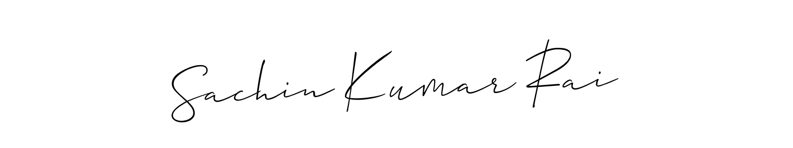 Make a beautiful signature design for name Sachin Kumar Rai. Use this online signature maker to create a handwritten signature for free. Sachin Kumar Rai signature style 2 images and pictures png