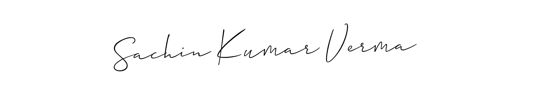 You can use this online signature creator to create a handwritten signature for the name Sachin Kumar Verma. This is the best online autograph maker. Sachin Kumar Verma signature style 2 images and pictures png