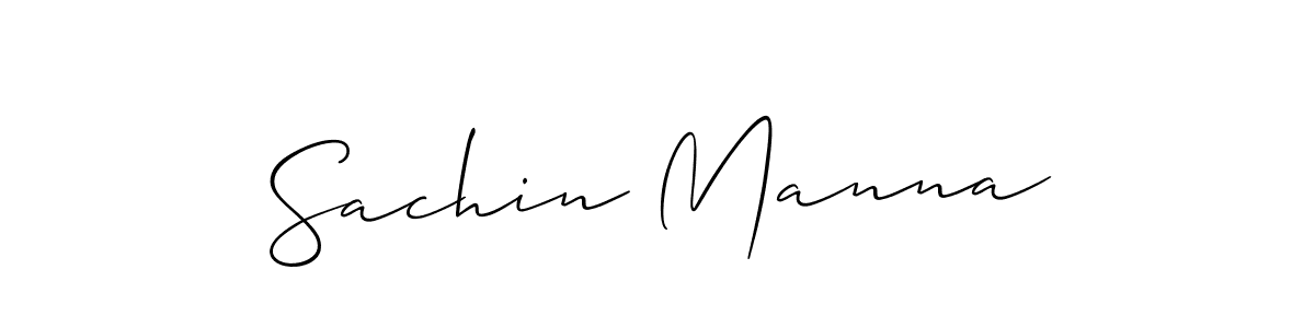 if you are searching for the best signature style for your name Sachin Manna. so please give up your signature search. here we have designed multiple signature styles  using Allison_Script. Sachin Manna signature style 2 images and pictures png