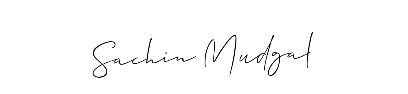 Similarly Allison_Script is the best handwritten signature design. Signature creator online .You can use it as an online autograph creator for name Sachin Mudgal. Sachin Mudgal signature style 2 images and pictures png