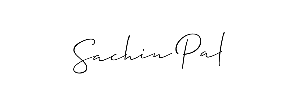 Also we have Sachin Pal name is the best signature style. Create professional handwritten signature collection using Allison_Script autograph style. Sachin Pal signature style 2 images and pictures png