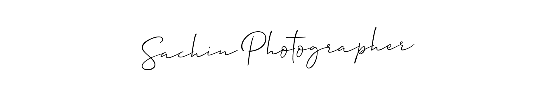 Best and Professional Signature Style for Sachin Photographer. Allison_Script Best Signature Style Collection. Sachin Photographer signature style 2 images and pictures png
