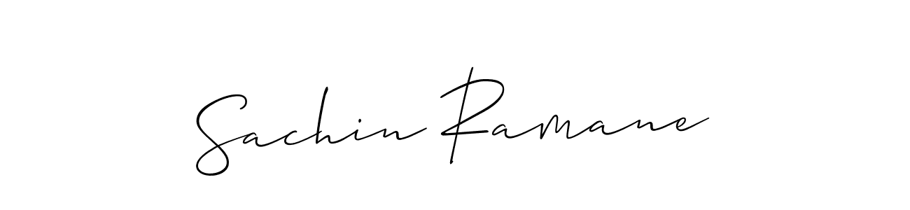 Best and Professional Signature Style for Sachin Ramane. Allison_Script Best Signature Style Collection. Sachin Ramane signature style 2 images and pictures png