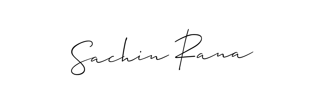 Make a short Sachin Rana signature style. Manage your documents anywhere anytime using Allison_Script. Create and add eSignatures, submit forms, share and send files easily. Sachin Rana signature style 2 images and pictures png