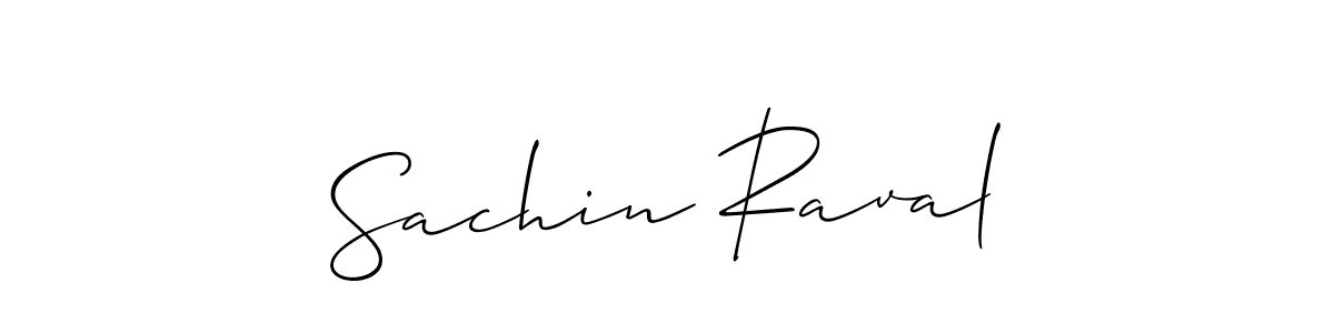 Also You can easily find your signature by using the search form. We will create Sachin Raval name handwritten signature images for you free of cost using Allison_Script sign style. Sachin Raval signature style 2 images and pictures png