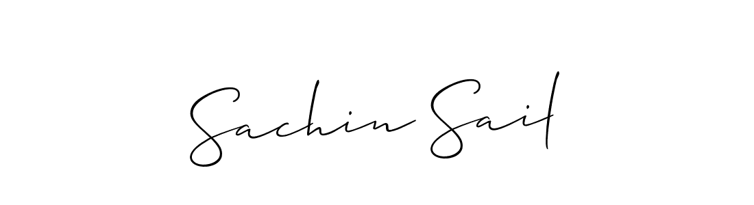 Make a beautiful signature design for name Sachin Sail. Use this online signature maker to create a handwritten signature for free. Sachin Sail signature style 2 images and pictures png