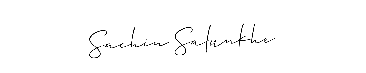 Once you've used our free online signature maker to create your best signature Allison_Script style, it's time to enjoy all of the benefits that Sachin Salunkhe name signing documents. Sachin Salunkhe signature style 2 images and pictures png