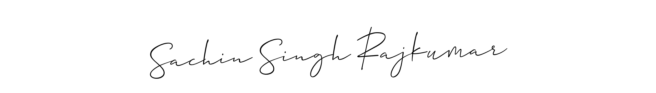 Sachin Singh Rajkumar stylish signature style. Best Handwritten Sign (Allison_Script) for my name. Handwritten Signature Collection Ideas for my name Sachin Singh Rajkumar. Sachin Singh Rajkumar signature style 2 images and pictures png
