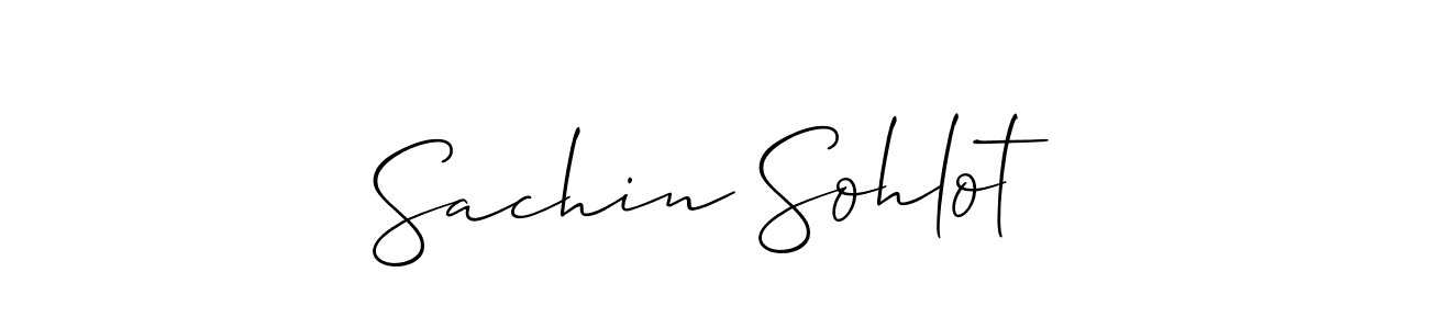 Once you've used our free online signature maker to create your best signature Allison_Script style, it's time to enjoy all of the benefits that Sachin Sohlot name signing documents. Sachin Sohlot signature style 2 images and pictures png