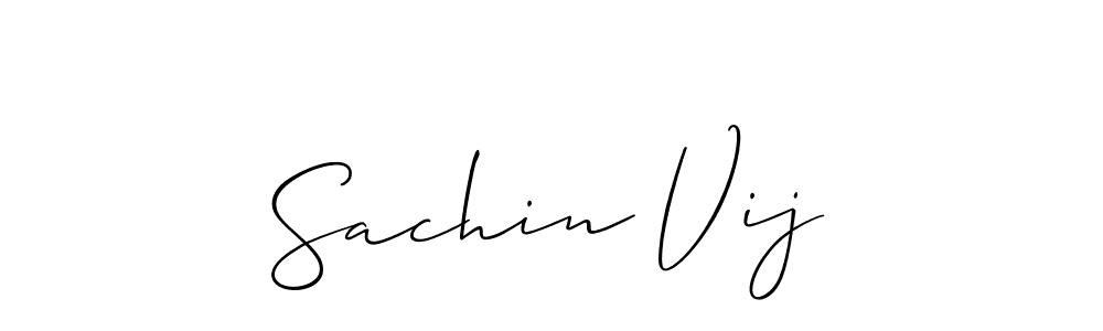 Once you've used our free online signature maker to create your best signature Allison_Script style, it's time to enjoy all of the benefits that Sachin Vij name signing documents. Sachin Vij signature style 2 images and pictures png