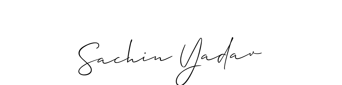 Here are the top 10 professional signature styles for the name Sachin Yadav. These are the best autograph styles you can use for your name. Sachin Yadav signature style 2 images and pictures png