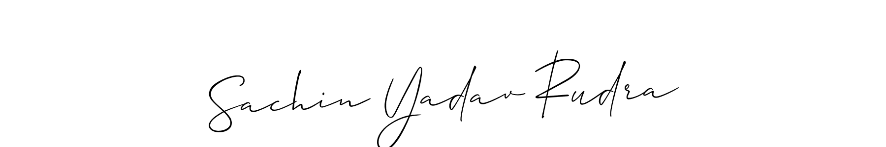 Best and Professional Signature Style for Sachin Yadav Rudra. Allison_Script Best Signature Style Collection. Sachin Yadav Rudra signature style 2 images and pictures png
