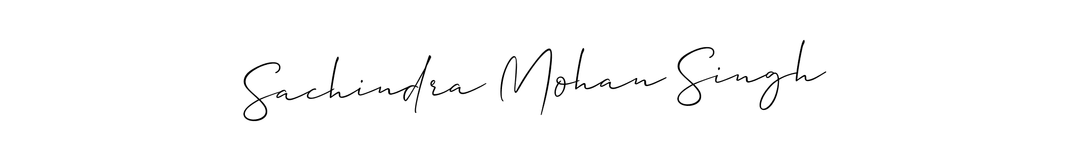 if you are searching for the best signature style for your name Sachindra Mohan Singh. so please give up your signature search. here we have designed multiple signature styles  using Allison_Script. Sachindra Mohan Singh signature style 2 images and pictures png