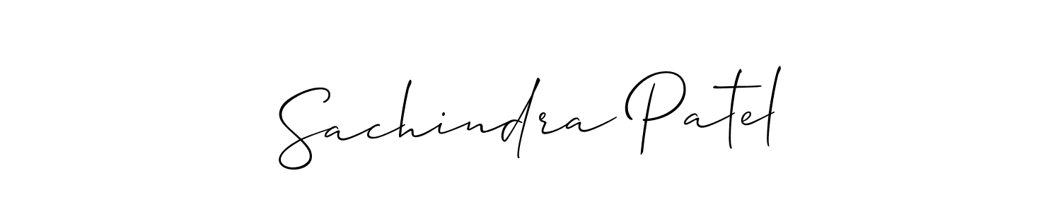 Sachindra Patel stylish signature style. Best Handwritten Sign (Allison_Script) for my name. Handwritten Signature Collection Ideas for my name Sachindra Patel. Sachindra Patel signature style 2 images and pictures png